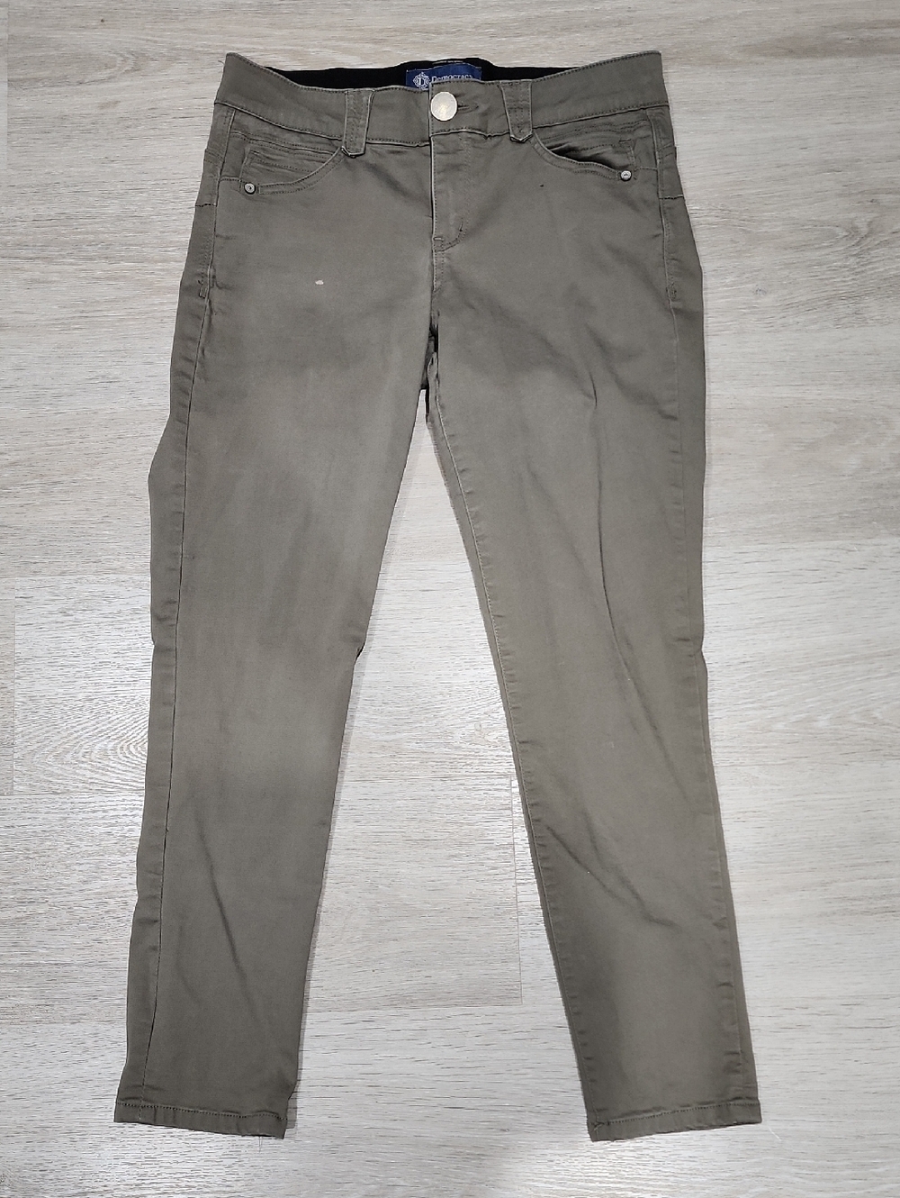Democracy Olive Green Skinny Pants